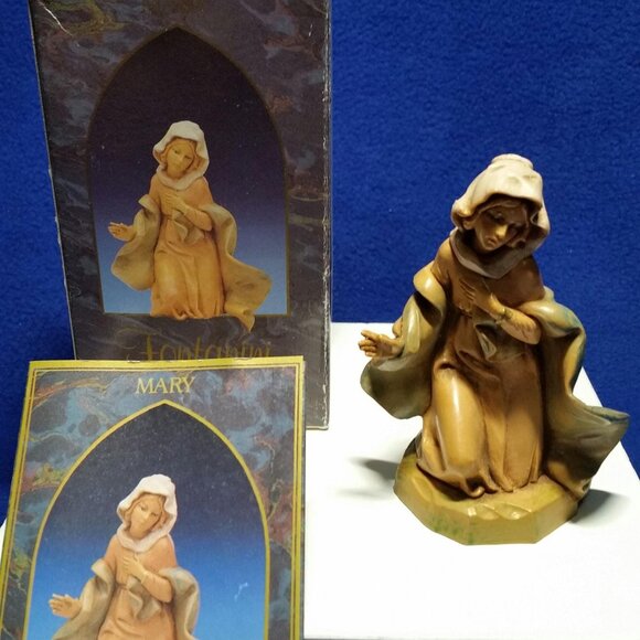 Fontanini Mary Figurine 5" Heirloom Nativity Collection 72512 Elio Simonetti - Picture 2 of 10